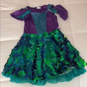 Girls Halloween Mermaid dress